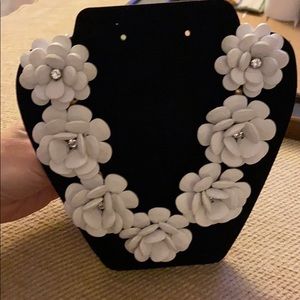 J Crew flower necklace